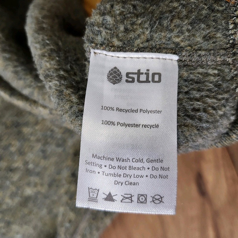 Stio Women's Sweetwater Fleece Jacket Size Small Heathered Olive - Picture 14 of 16